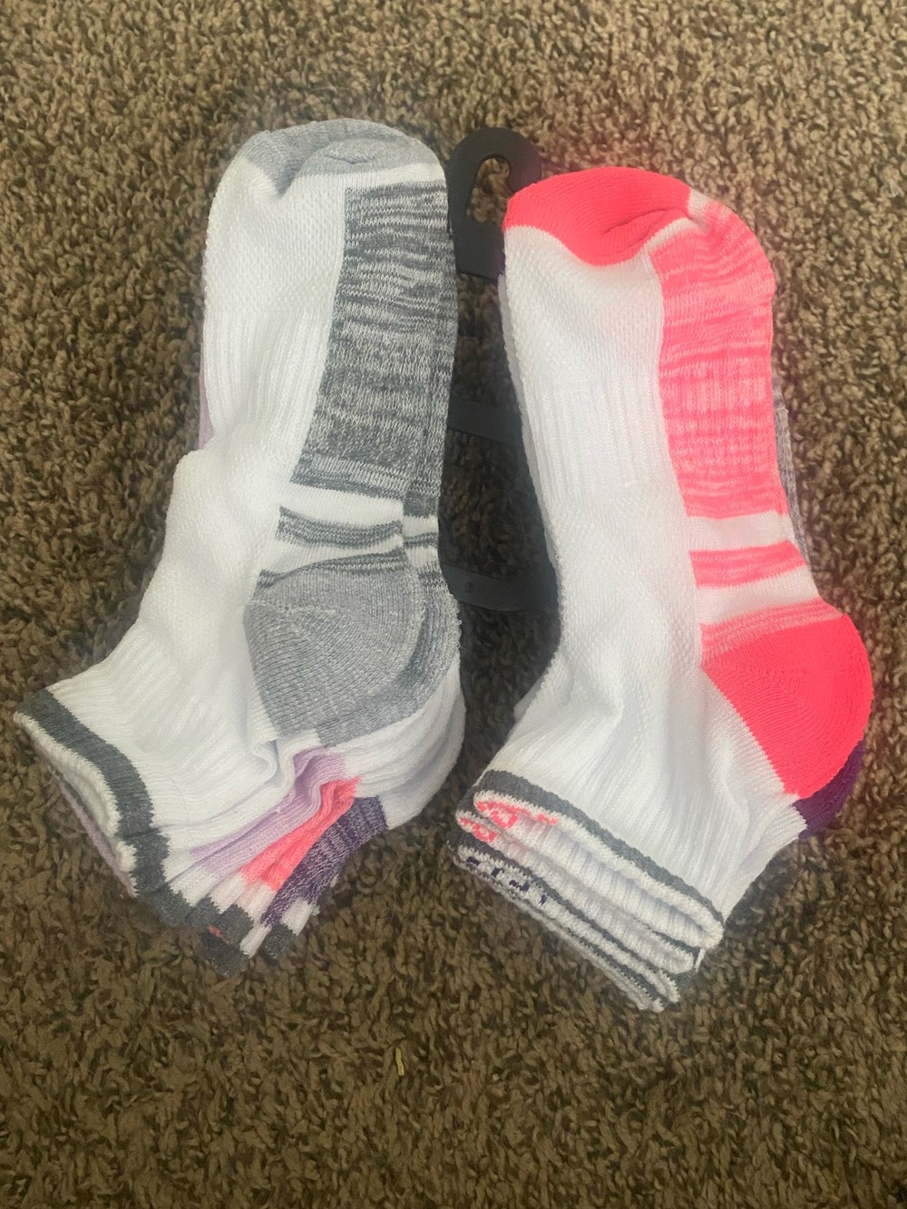 Pack of Girl’s Athletic Socks - 10 Pack